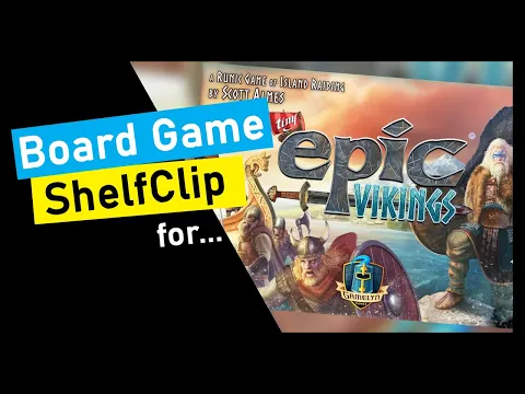 ShelfClips: Tiny Epic Vikings (Short Board Game Preview)