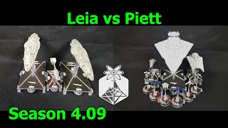 Star Wars Armada "Piett you didn't see that happening." Leia vs Piett - ION Radio Battle Report