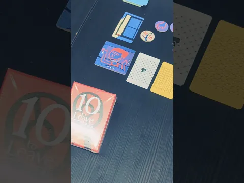 10 to Leave #boardgamelife #boardgamegeek #boardgame #蚊子逃逃