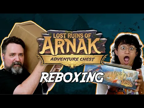 Can We Fit EVERYTHING in the Arnak Adventure Chest?