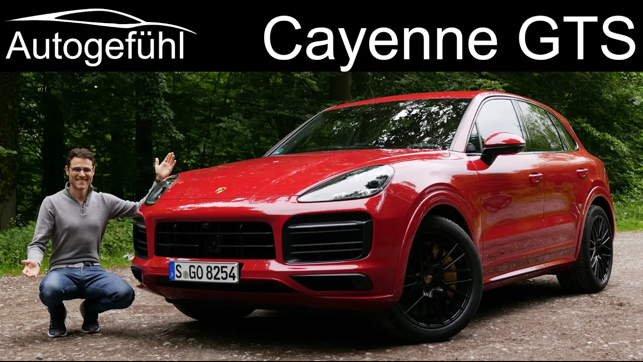 new Porsche Cayenne GTS V8 FULL REVIEW 2020 - Red, Black, Alcantara - let’s go!
