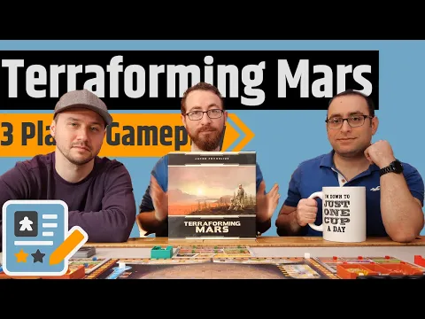 Terraforming Mars Gameplay With Drafting & Prelude - There's Way Too Much Heat In This Room