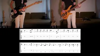 Muse - Pressure Guitar and Bass cover with tabs
