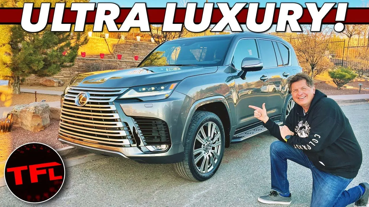 The 2022 Lexus LX 600 (America’s Land Cruiser) Now Stickers Up To $126,000!