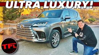 The 2022 Lexus LX 600 (America’s Land Cruiser) Now Stickers Up To $126,000!