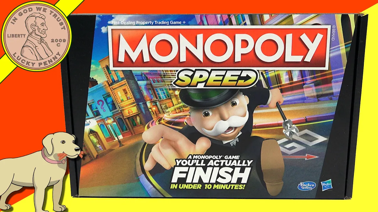 Monopoly Speed Family Game - Fastest Game Ever!