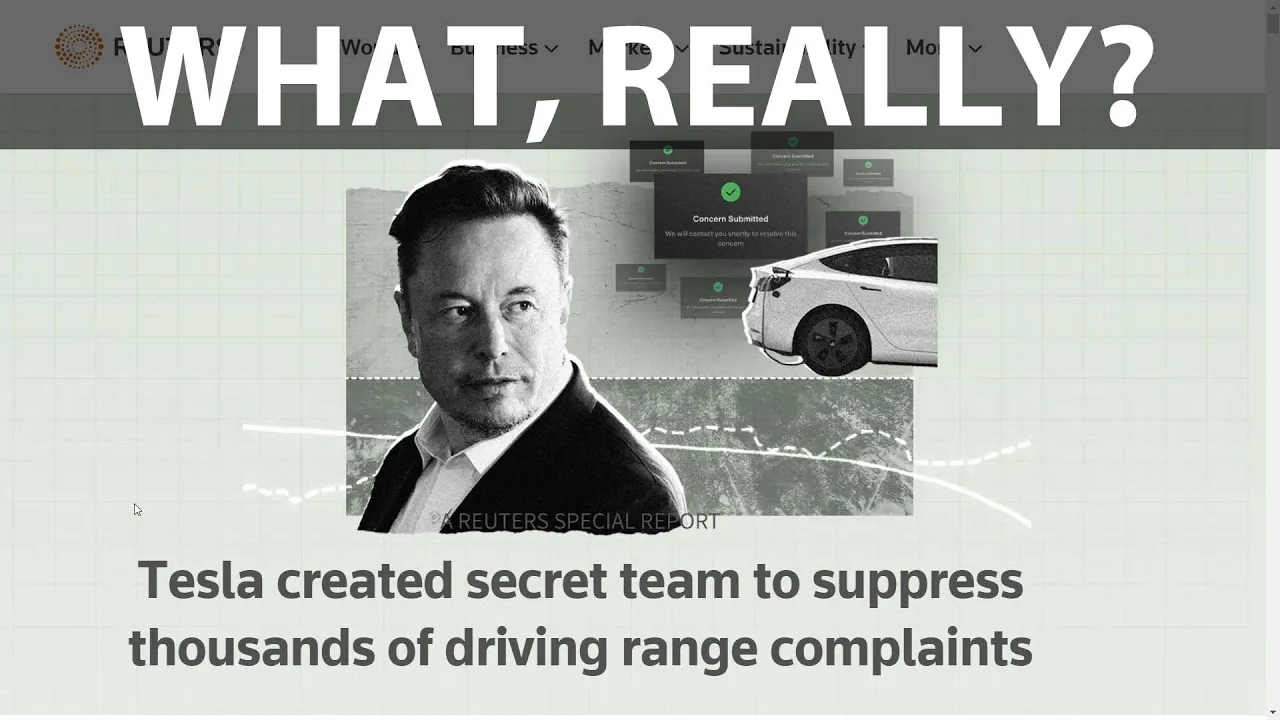 Tesla created secret team to suppress thousands of driving range complaints