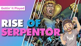 G.I. Joe Deck-Building Game Shadow of the Serpent Playthrough | Mission 3: The Rise of Serpentor