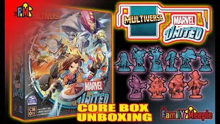 Marvel Untied: Multiverse - Detailed Core Box - Unboxing