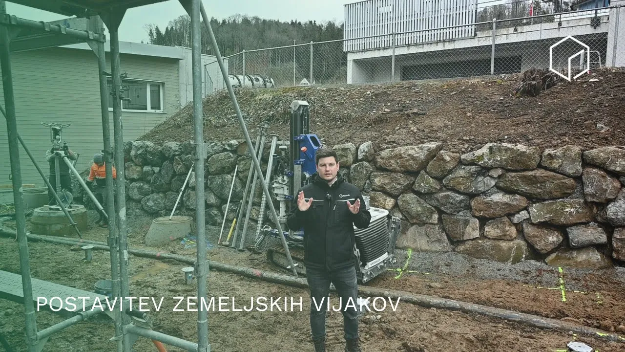 Zemeljski vijaki kot alternativa betonski plošči