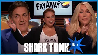 Shark Tank In 5: Mark & Lori Fry Away Cooking Oil