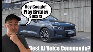 Polestar 2 | Voice Command and Google Assistant Test!