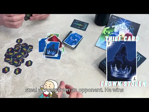Introduction Cosmic Crowns tabletop game - Kickstarter