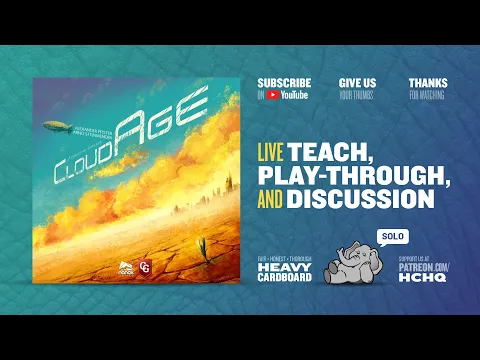 Cloudage - solo Play-through by Heavy Cardboard