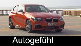 Exterior/Interior details BMW M135i (3-door) & BMW 120d xDrive (5-door) 1er Facelift - Autogefühl