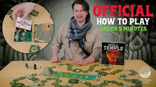 Official How to Play MindWare's Trail to the Temple Great for ages 8+ / A Reiner Knizia board game