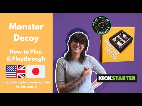 Monster Decoy | Kickstarter Campaign | How to Play + Playthrough