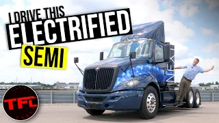 Badass EV Big Rig - This International 18-Wheeler Packs a Huge Surprise!