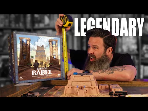 Build A Deck, Build A Tower! Rise of Babel Board Game Review