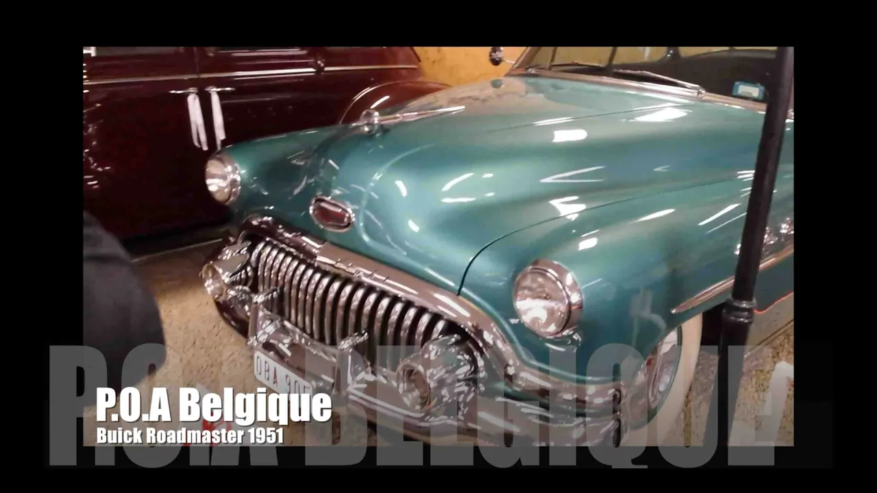 P.O.A Belgique : Buick Roadmaster 1951 (collection classique)