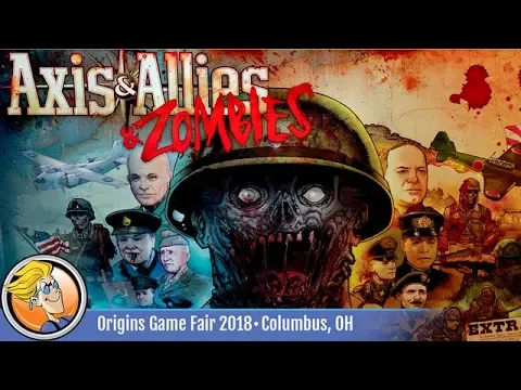 Axis & Allies & Zombies — game preview at Origins 2018