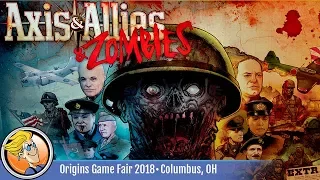 Axis & Allies & Zombies — game preview at Origins 2018