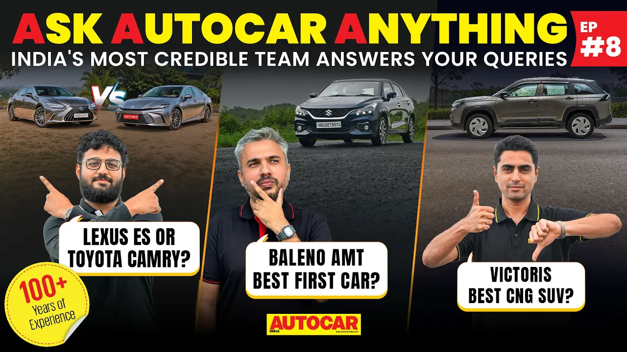 Ask Autocar Anything - Lexus ES vs Camry, Brezza, Virtus GT & more | AAA Ep. 8 | Autocar India