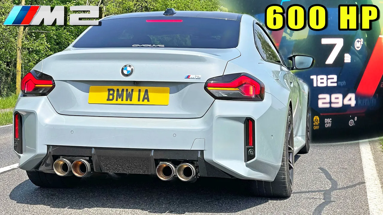 600HP BMW M2 G87 *STAGE 1* 100-200 EISENMANN EXHAUST & POV