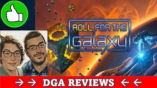 DGA Reviews Board Games: Roll For The Galaxy (Cozy Game Night)
