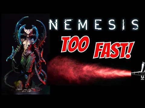 How to Speed Paint the Queen for Nemesis Retaliation: Airbrush Tutorial