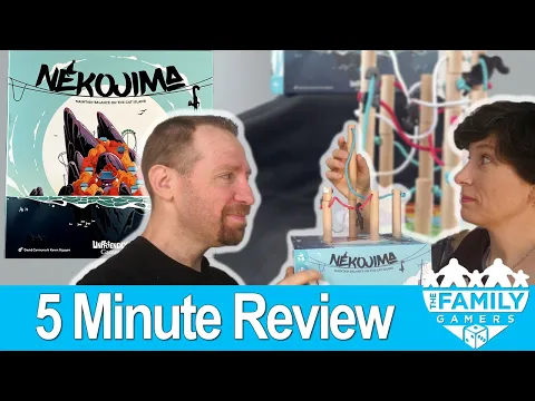SNAP Review – Nekojima: Curious Cats and Currents [with The Family Gamers]