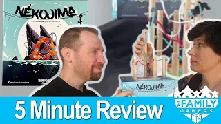 SNAP Review – Nekojima: Curious Cats and Currents [with The Family Gamers]