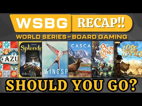 RECAP - World Series of Board Gaming 2025!
