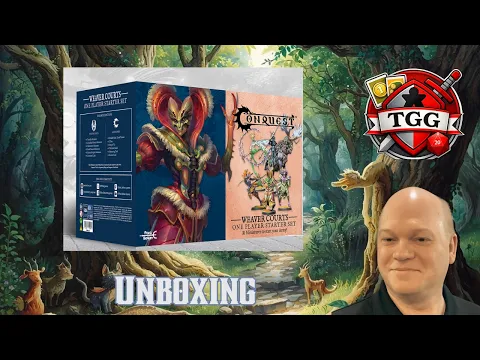 Conquest The Last Argument of Kings Weaver Courts One Player Starter Set Unboxing