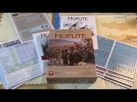 Hoplite: Warfare in the Persian-Hellenistic Age, Second Edition (GMT) - Unbox