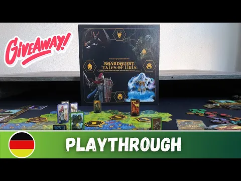 Boardquest Tales of Liria | Playthrough | What's Cookin?