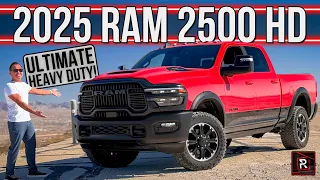 The 2025 Ram 2500 Is Workhorse Heavy Duty Truck With A Legendary Cummins Engine