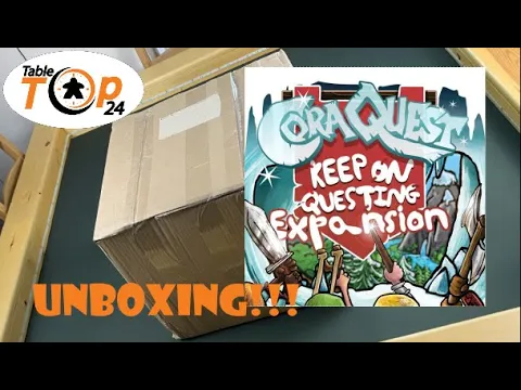 CoraQuest Keep on Questing Unboxing