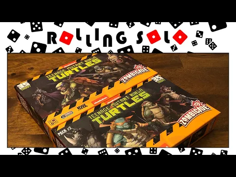Zombicide | Teenage Mutant Ninja Turtles Packs #1 & #2 | Unboxing