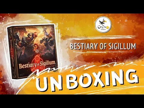 Bestiary of Sigillum: Collector’s Edition - Prototype unboxing