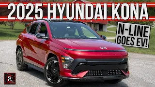 The 2025 Hyundai Kona N-Line Is An Affordable Small Sporty SUV That Is Discreetly Electric