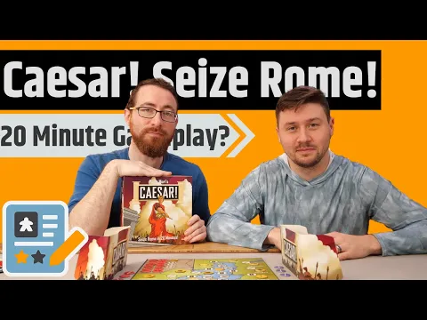 Caesar! Seize Rome In 20 Minutes! - 2 Player Gameplay
