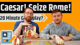 Caesar! Seize Rome In 20 Minutes! - 2 Player Gameplay