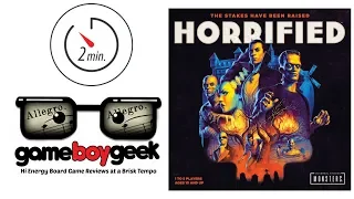 Horrified (2-min - Allegro) Review with the Game Boy Geek