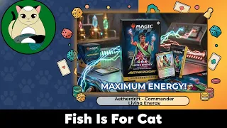 MTG Aetherdrift: LIVING ENERGY Commander Deck Unboxing No Talking ASMR
