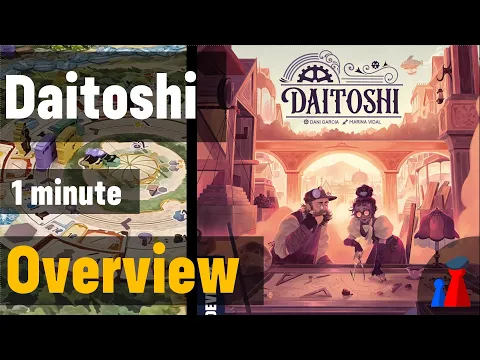 Daitoshi -1 minute Overview - Peaky Boardgamer