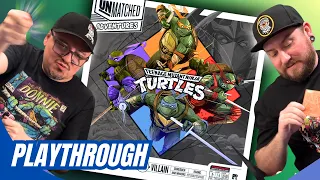 Unmatched Adventures: Teenage Mutant Ninja Turtles - Playthrough