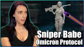 A Little Lady with a Big BANG!! | Omicron Protocol Painting