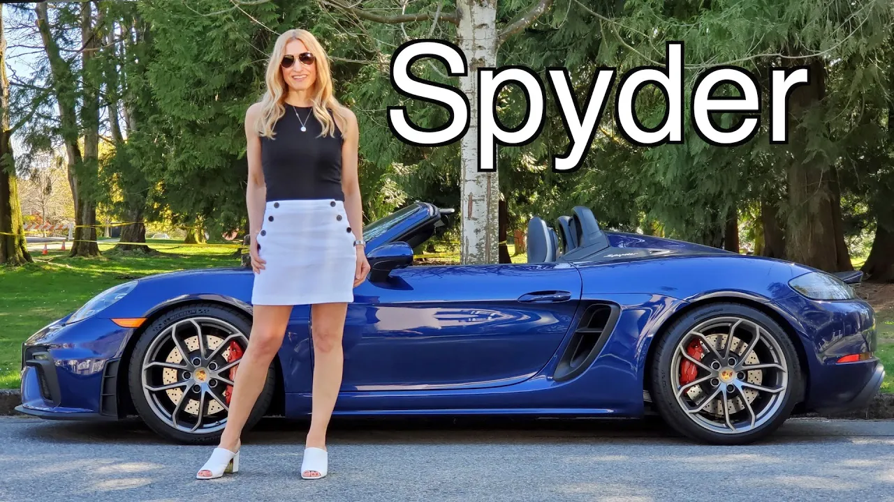 2021 Porsche 718 Spyder Review // What a stunner