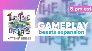 UPCOMING: Isle of Cats Beasts Gameplay & First Impressions | @CityofGamesHQ